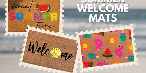 Summer Welcome Mat