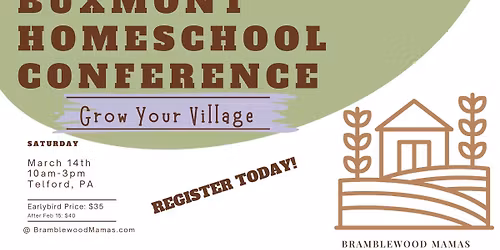 2026 BuxMont Homeschool Conference