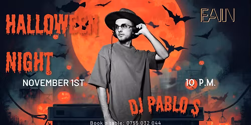 \ud83c\udf83 Halloween Party at Fain! \ud83d\udd78\ufe0f