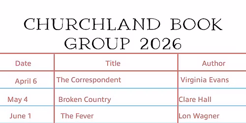 Churchland Book Group 