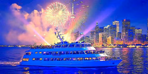 Fireworks Canada Day Celebration Yacht  Party Toronto Ont. Canada