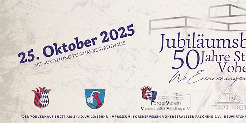 Jubiläumsball - 50 Jahre Stadthalle Vohenstrauß