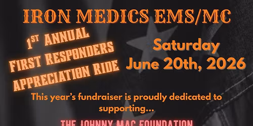 1st Annual First Responders Appreciation Ride