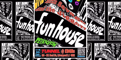 Human Toys - Dry Retch - Martin Savage and the Jiggerz - Petrichor - Tunnel @ EBGBS Liverpool - 11 July 2026
