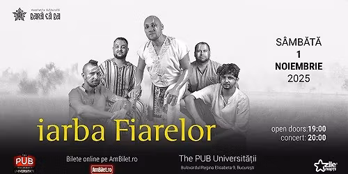 iarba Fiarelor | The Pub - Universit\u0103\u021bii | 1.11