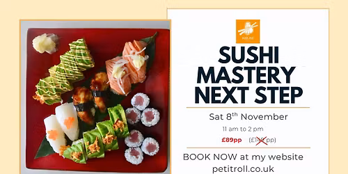 Sushi Mastery Next Step Lesson