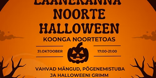 L\u00e4\u00e4neranna noorte HALLOWEEN\ud83d\udc7b