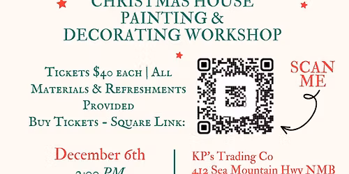 Missy Dee's Designs Christmas House Painting & Decorating Workshop