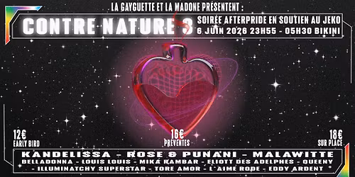 La Contre Nature (annnh) 3 ! La Gayguette x La Madone