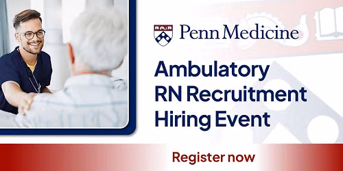 Ambulatory RN Recruitment Hiring Event 