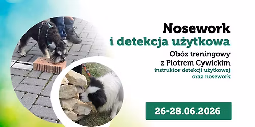Nosework oraz detekcja u\u017cytkowa - ob\u00f3z