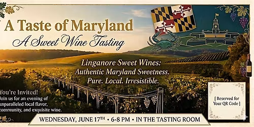A Taste of Maryland: A Sweet Wine Tasting