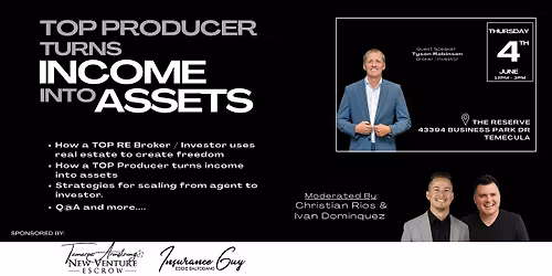 Top Producer: Income into Assests
