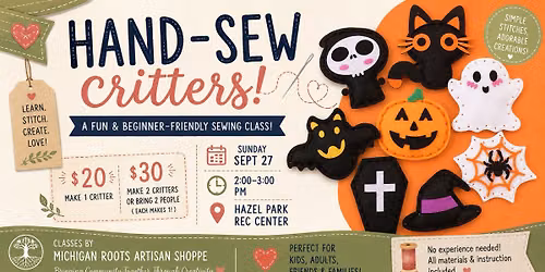 Beginner Hand Sew Class