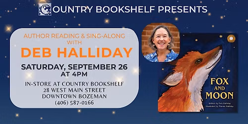 Author Reading & Sing-Along with Deb Halliday