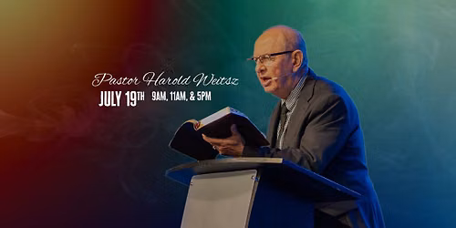 Pastor Harold Weitsz at Oceans Unite
