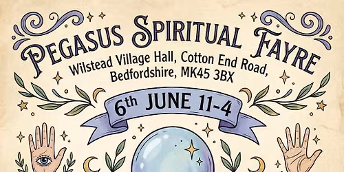 Psychic Fayre Wilstead Vilage Hall FREE ENTRY