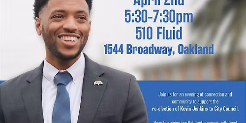 Oakland City Council Kevin Jenkins at Fluid510
