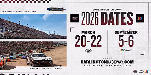 2026 Fall NASCAR Weekend at Darlington Raceway