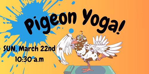 PIGEON YOGA!!!