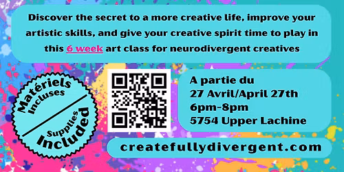 The Createfully Divergent Art Class
