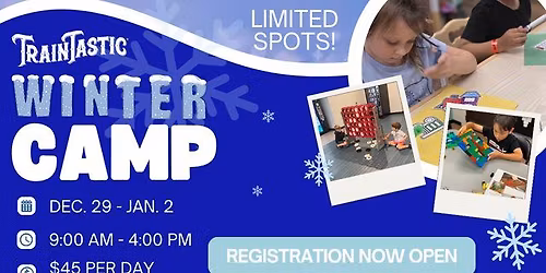 TrainTastic Winter Camp | Registration NOW OPEN!