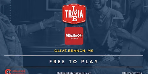 Weekly Live Trivia Nights at Mugshots Grill & Bar - Olive Branch, MS