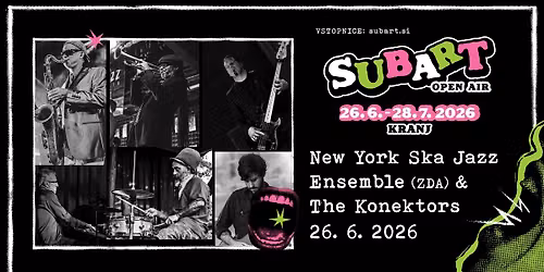 New York Ska-Jazz Ensemble (ZDA), The Konektors \u2022 Subart Open Air