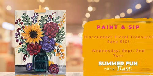 Discounted! Floral Treasure! Save $10!