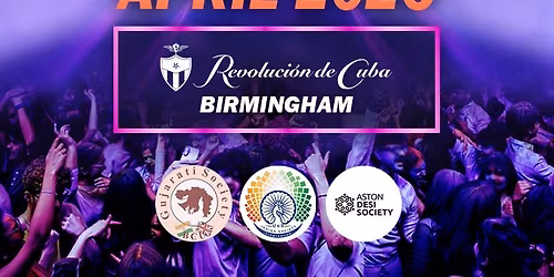 Bollynights Birmingham \u2013 Retro Night | Friday 24th April | Revoluci\u00f3n de Cuba Birmingham