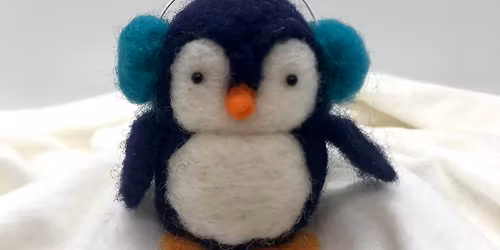 Felted Penguins - Regular or Valentines Workshop with Rachel Benson