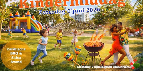 Kindermiddag-BBQ en salsa avond
