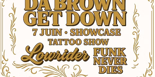 Da Brown Get Down Showcase du 7 juin a la convention du Montreal Tattoo show