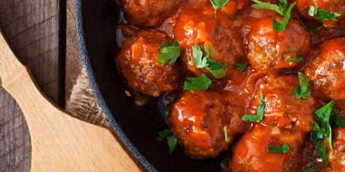 Handmade Spaghetti with Pomodoro & Meatballs: New York City