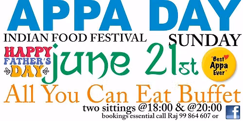 APPA DAY - FATHERS DAY