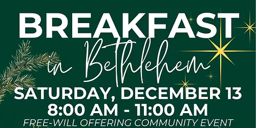 Breakfast in Bethlehem 