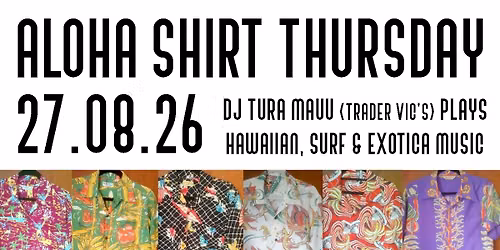 Aloha Shirt Thursday