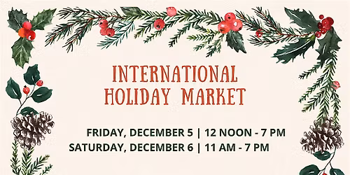 International Holiday Market at the Ukrainian Institute of America