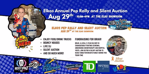 Elkos Pep Rally and Silent Auction 