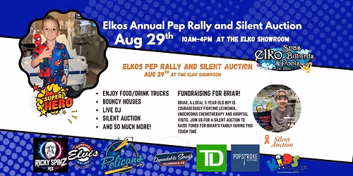 Elkos Pep Rally and Silent Auction 
