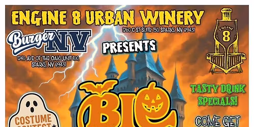 Big Heart\u2019s Ghostly Groove at Engine 8 & Burger NV