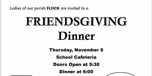 Women's Club Friendsgiving