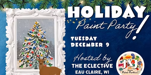 The Eclective Holiday paint party