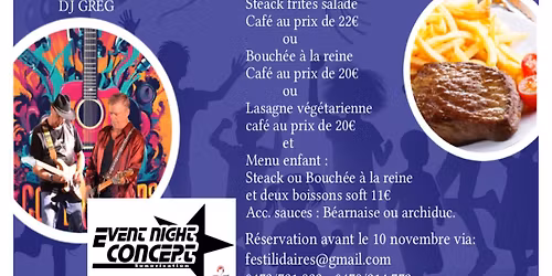 Ap\u00e9ro-concert - Repas