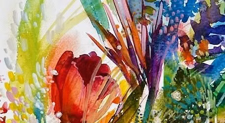 WM2: Watercolour & More! - Blackbird Song - 1 day workshop