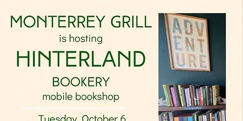 Hinterland Bookery at Monterrey Grill