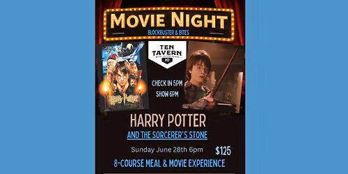 Blockbuster & Bites - Harry Potter and the Sorcerer's Stone