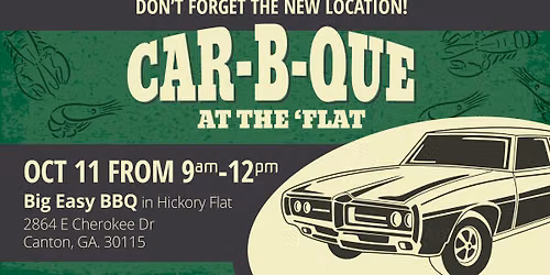 October Car-B-Que at the 'Flat