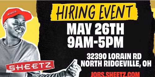 Sheetz Hiring Event - North Ridgeville, OH