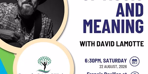 A Night of Music and Meaning with David LaMotte